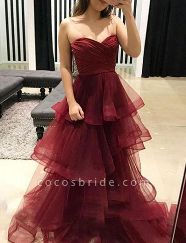 Attractive Sweetheart Organza A-line Evening Dress