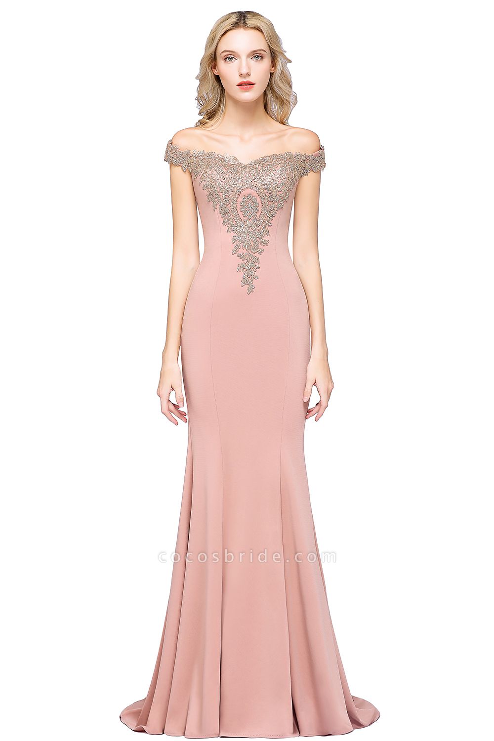 Elegant Bateau Healthy Mermaid Evening Dress