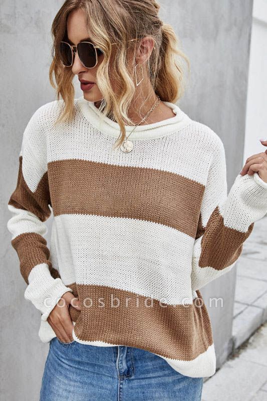 SD1900 Long Sleeve Knitted Sweater