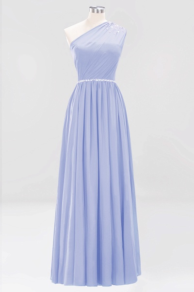 Elegant A-Line Burgundy Chiffon One-Shoulder Sleeveless Ruffles Floor-Length Bridesmaid Dresses with Beadings_21