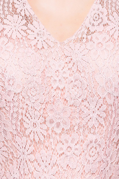 BM0795 Trendy Illusion Lace Sleeveless Bridesmaid Dress_9
