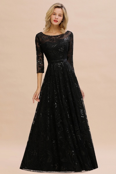 Excellent Jewel Tulle A-line Prom Dress_7
