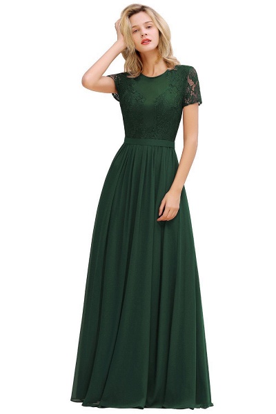 Amazing Chiffon A-line Evening Dress_4