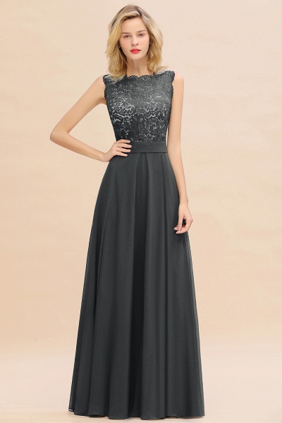 BM0772 Exquisite Scoop Sleeveless A-line Bridesmaid Dress_46