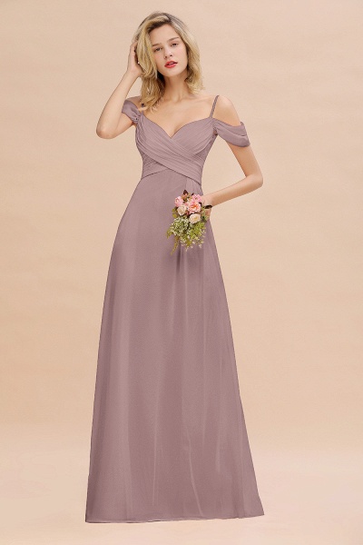 BM0786 Spaghetti Straps Sweetheart Ruffles Bridesmaid Dress_37