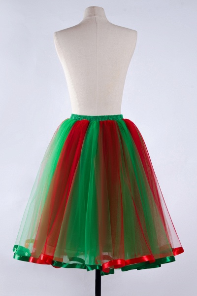 Rainbow Tutu Skirt Layered Tulle Skirt Girls Colorful Costumes Tutu Womens_12