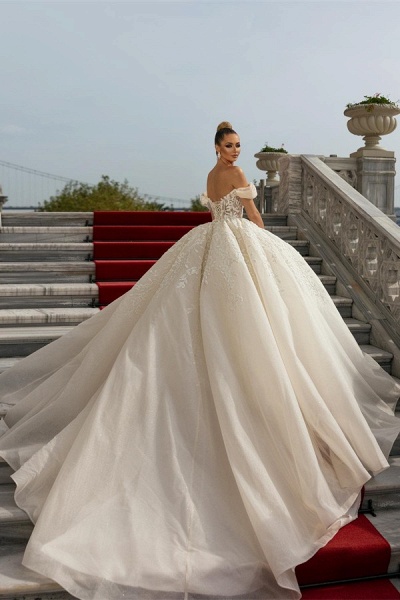 Luxus Brautkleider A Linie Spitze | Hochzeitskleider Günstig Online_2
