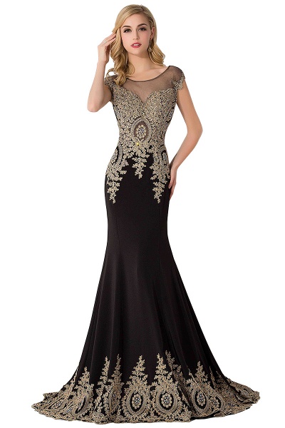 Graceful Jewel Chiffon Mermaid Prom Dress Online for Sale | Cocosbride