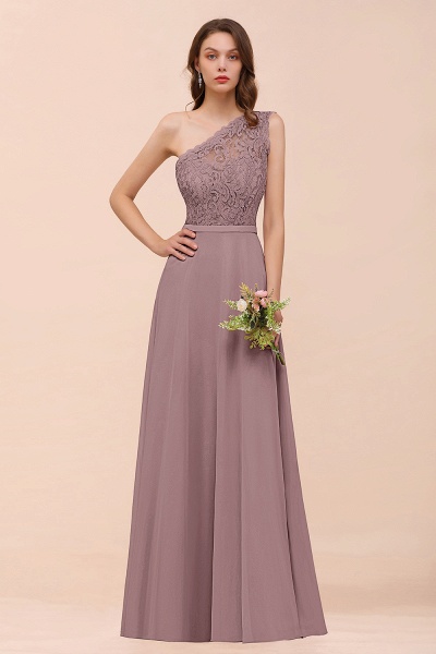 Classy One Shoulder Appliques Lace Floor-length A-Line Chiffon Bridesmaid Dress_37