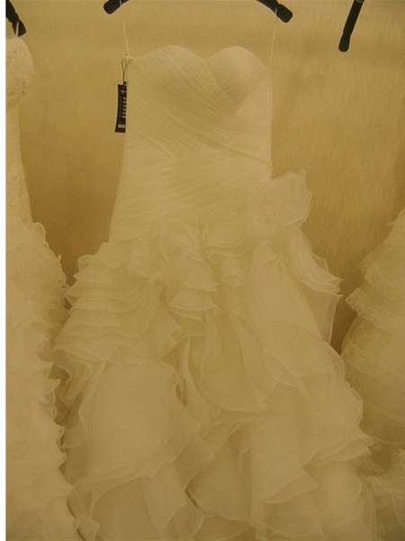 Mermaid \ Trumpet Wedding Dresses Sweetheart Neckline Court Train Organza Sleeveless Formal_4